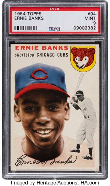 Ernie Banks 1954 Topps