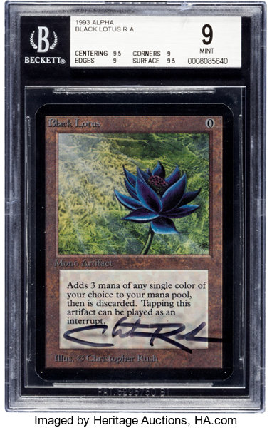 Unlimited Alpha Black Lotus Collectors $50 value or better Beta MTG Repacks 