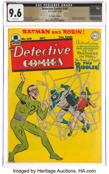 The Riddler first comic book appearance
