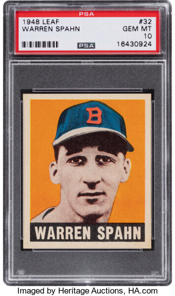 1948 Leaf Warren Spahn