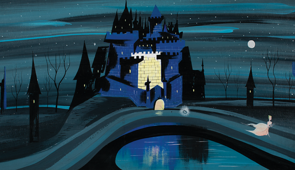 Cinderella storyboard painting