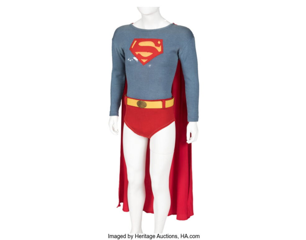 George Reeves Superman set costume