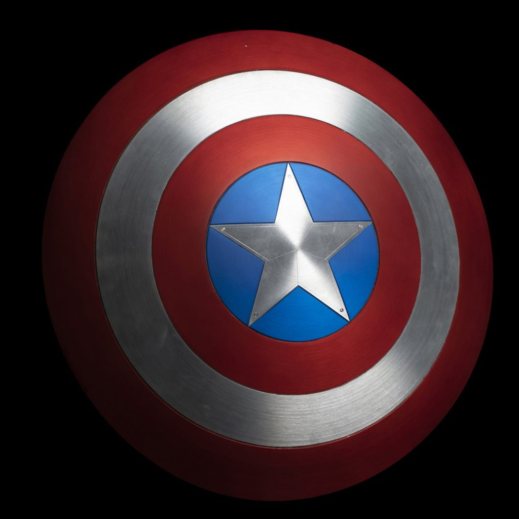 Captain America shield movie prop